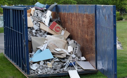 House clearance team preparing to clear a property in Brentwood