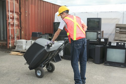 Commercial garbage bins and recycling containers